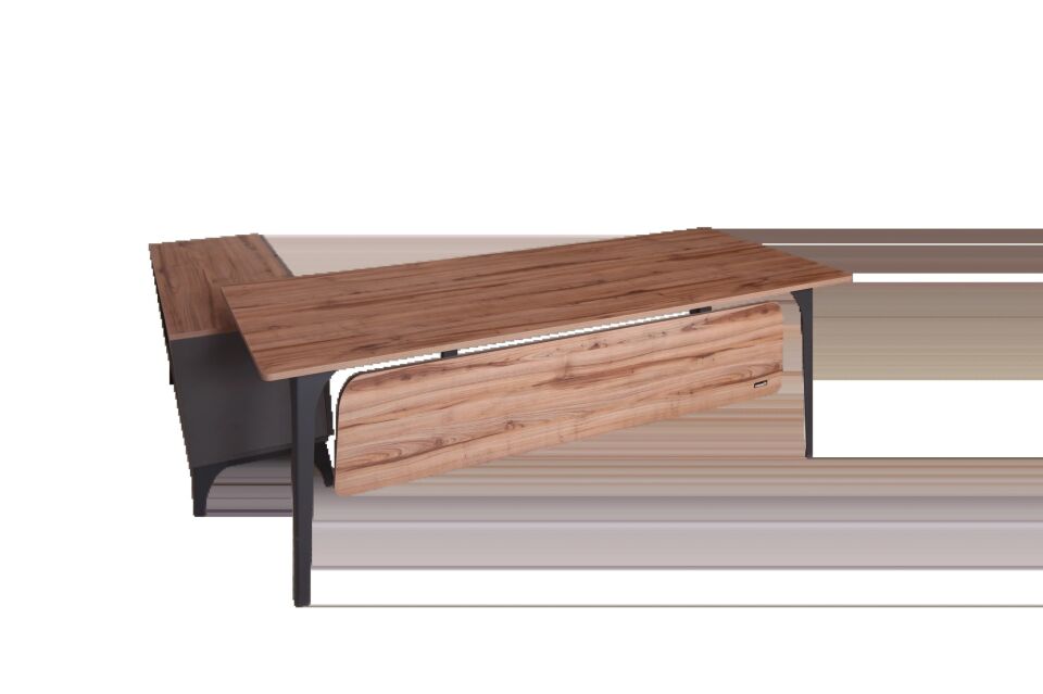 Sağ/Sol Raflı Yönetici Masası Compact