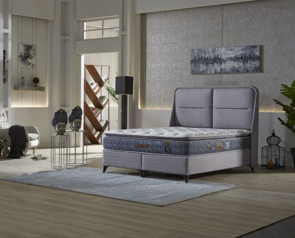 Set Yatak Döşemeli Varna Hiperia Şilte Dahil 160*200