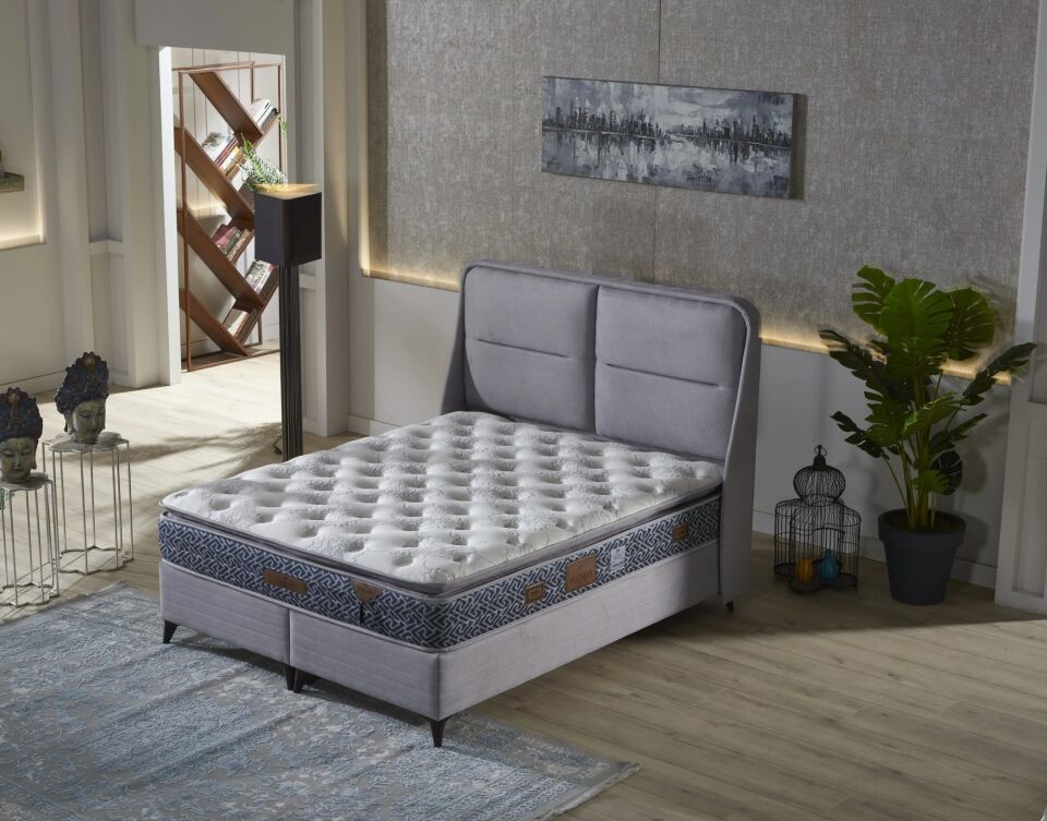 Set Yatak Döşemeli Varna Hiperia Şilte Dahil 160*200