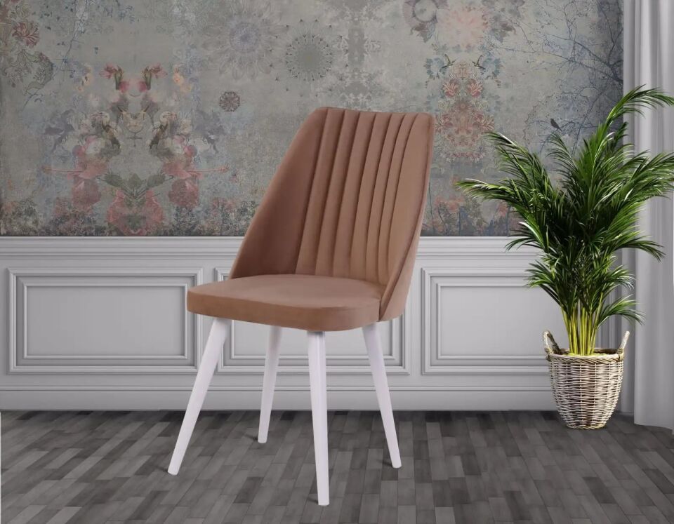 Masif Ahşap Sandalye Milano