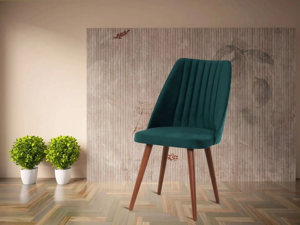 Masif Ahşap Sandalye Milano