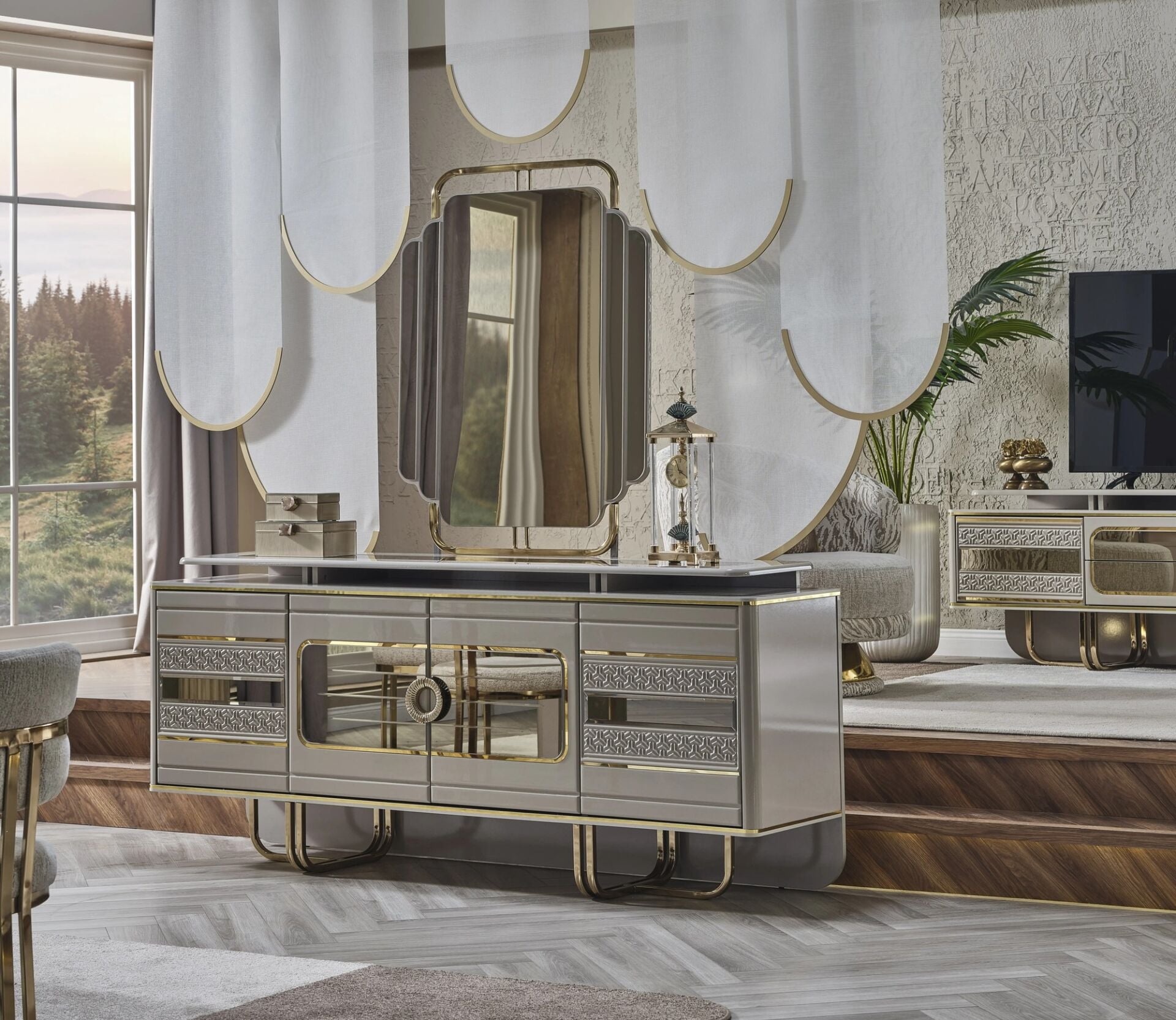 Aynalı Büfe Deluxe