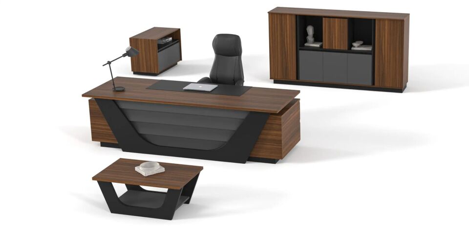 Set Ofis Mobilyası Direktör Forge