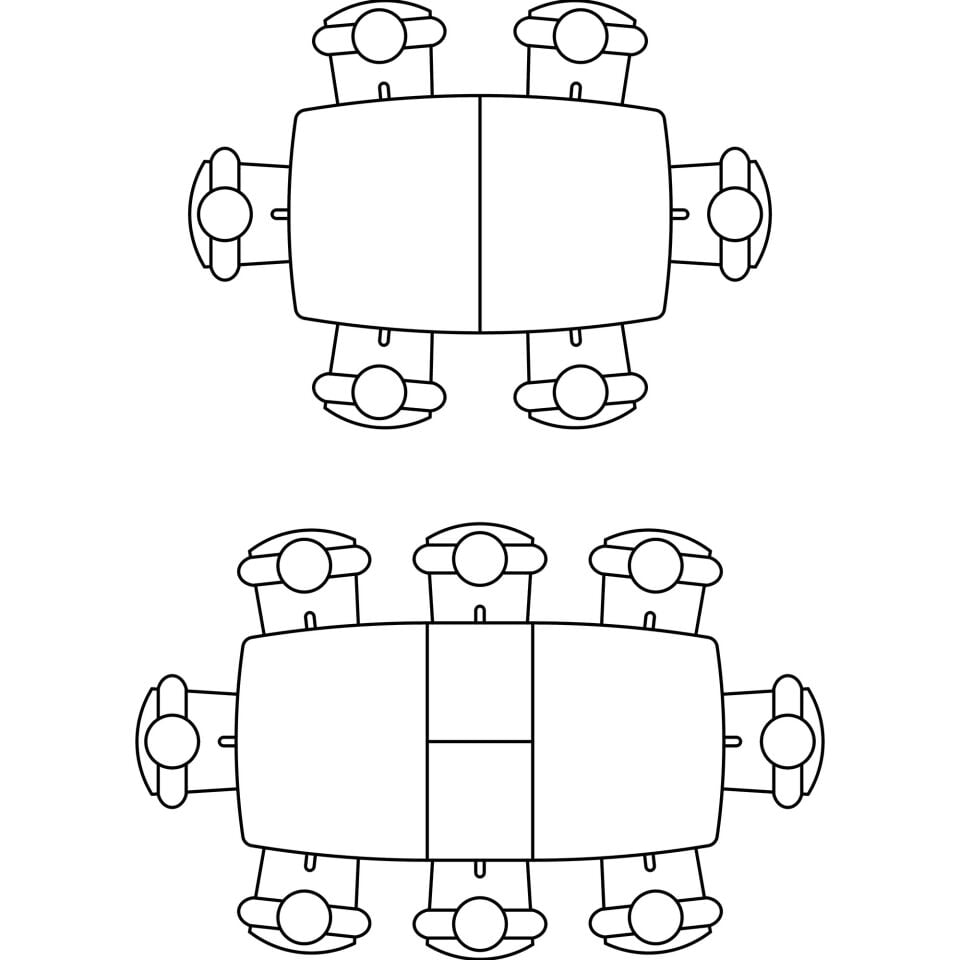 Gri Mermer Desenli MDF Uzatmalı Masa, Lisa