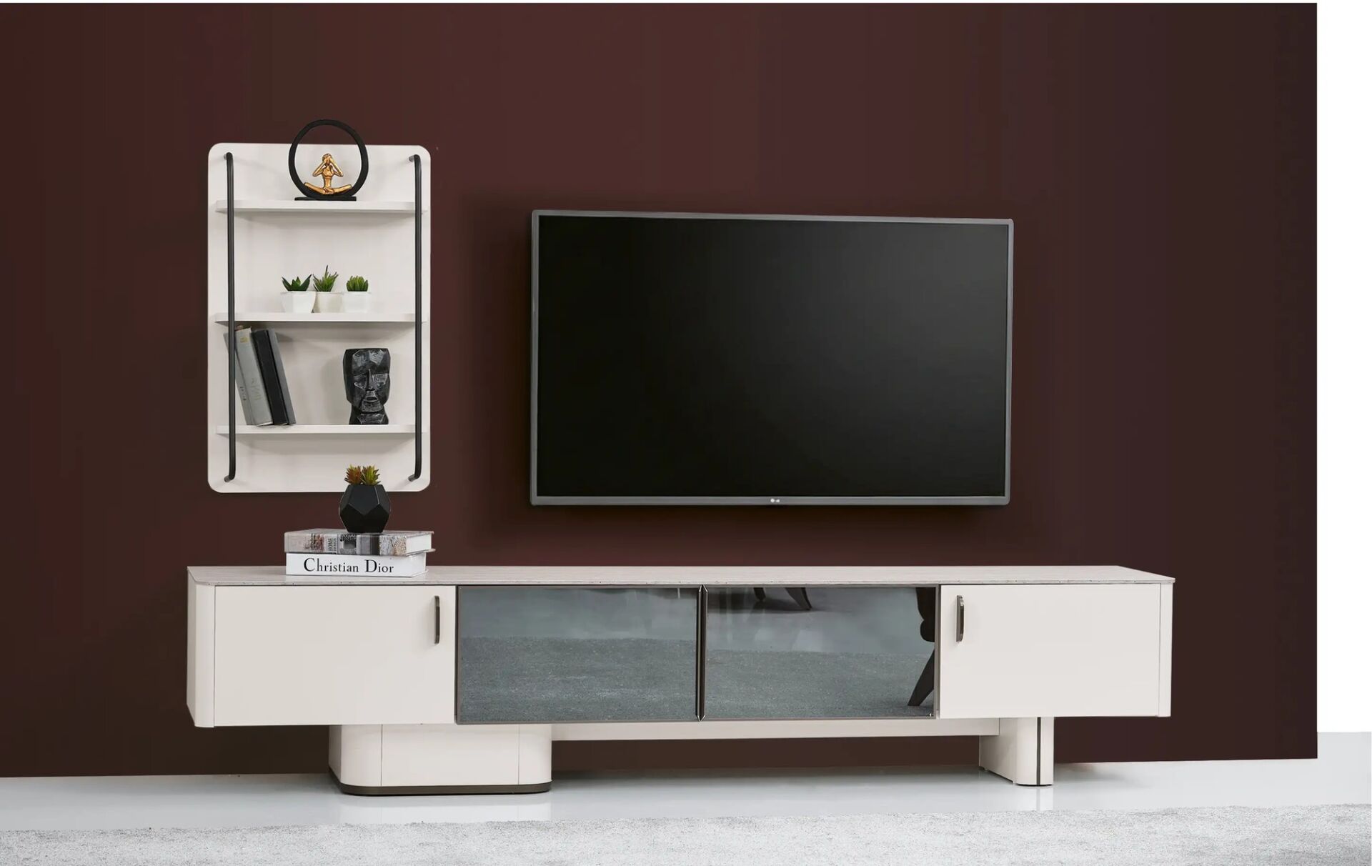 TV Ünitesi ve Raflı Space