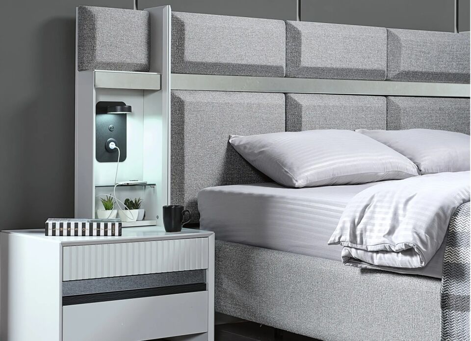 Yatak Odası Mobilyası 6 Kapılı Dolap Siesta
