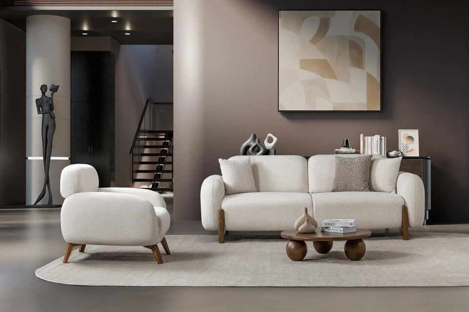 Boucle Belize Modern Berjer
